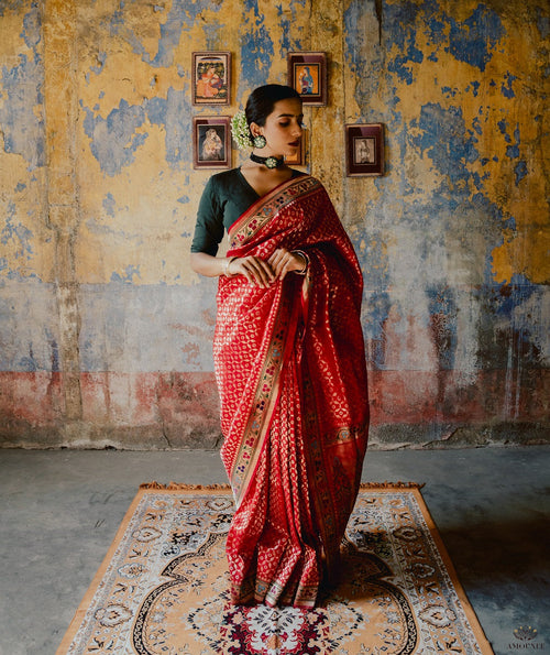 ASHAWALI BROCADE SILK SAREE