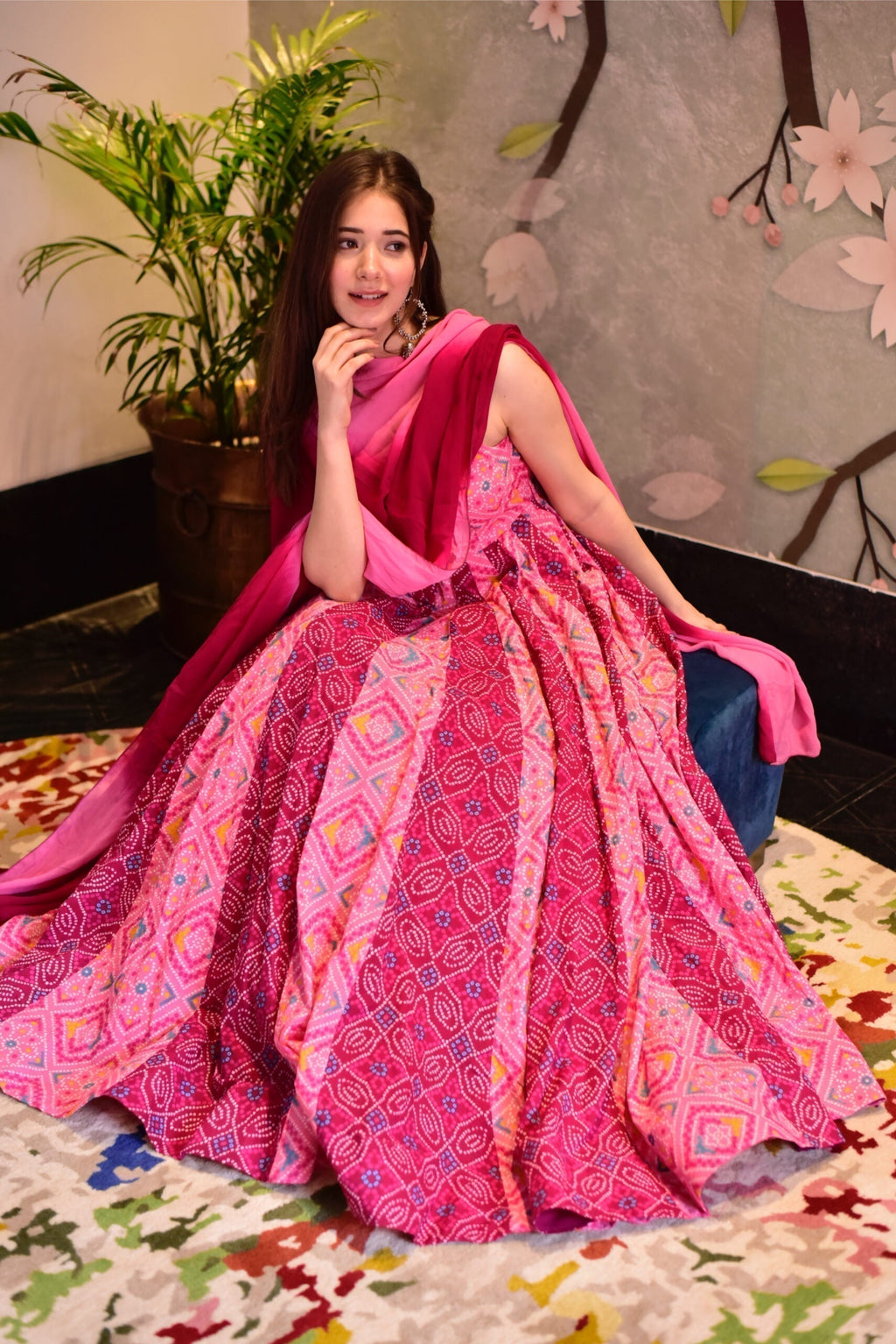 mishti cotton maxi set