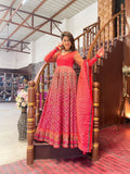 falak chanderi maxi set
