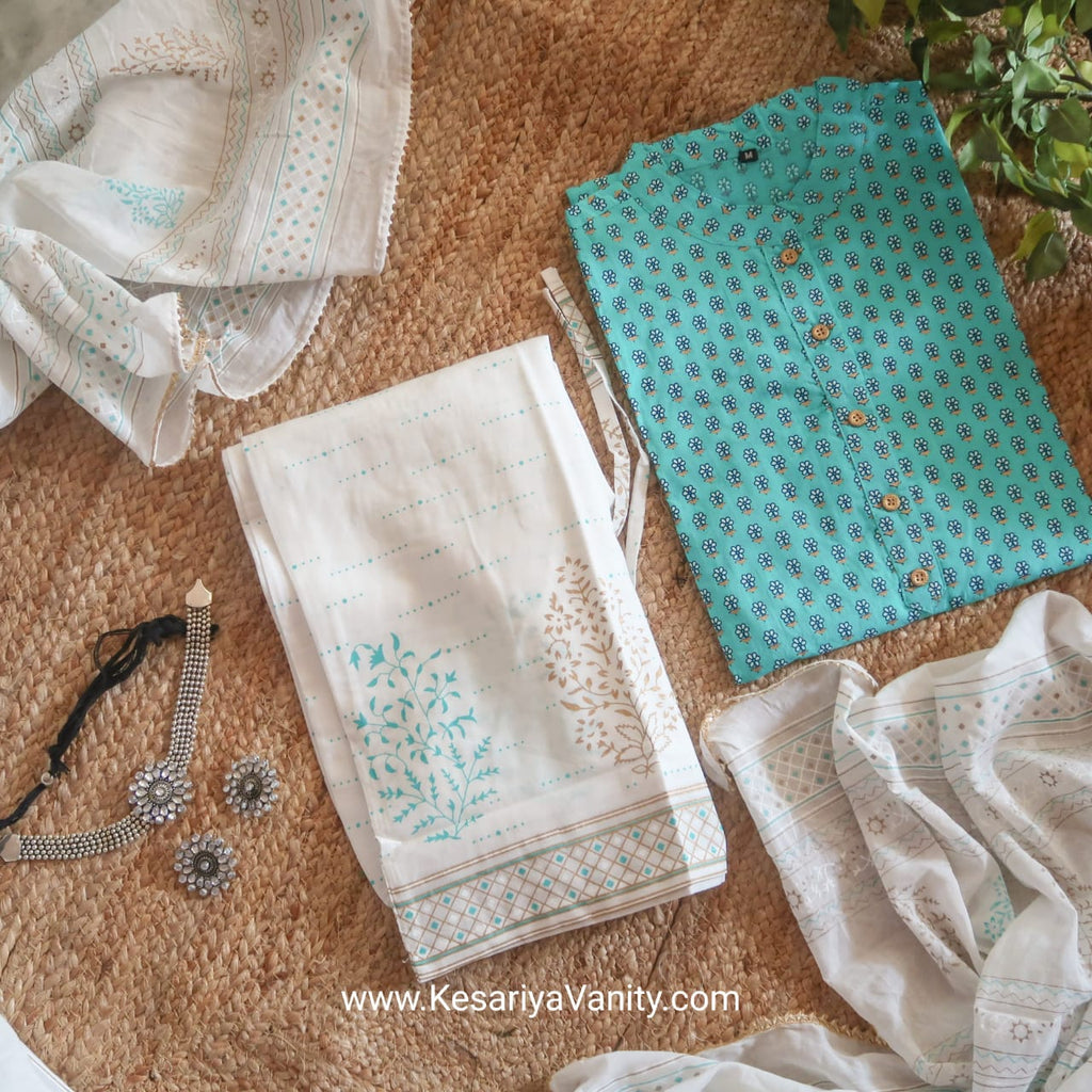 Kesariyavanity Morning Function Ready Suit Set - DEAL